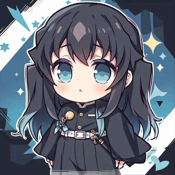 Muichirou Chibi: Khi Lạnh Lùng Cũng Có Thể Khiến Tim Tan Chảy 9 Ảnh Muichirou chibi siêu dễ thương