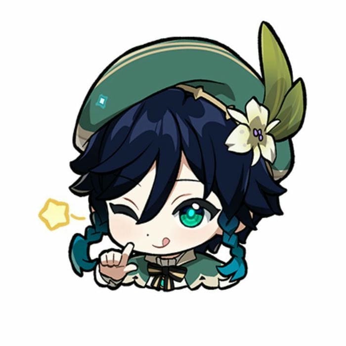 Khi Venti Chibi Cầm Đàn Và “Tấu Hài” Cùng Gió 3 Ảnh Venti chibi biểu cảm đáng yêu