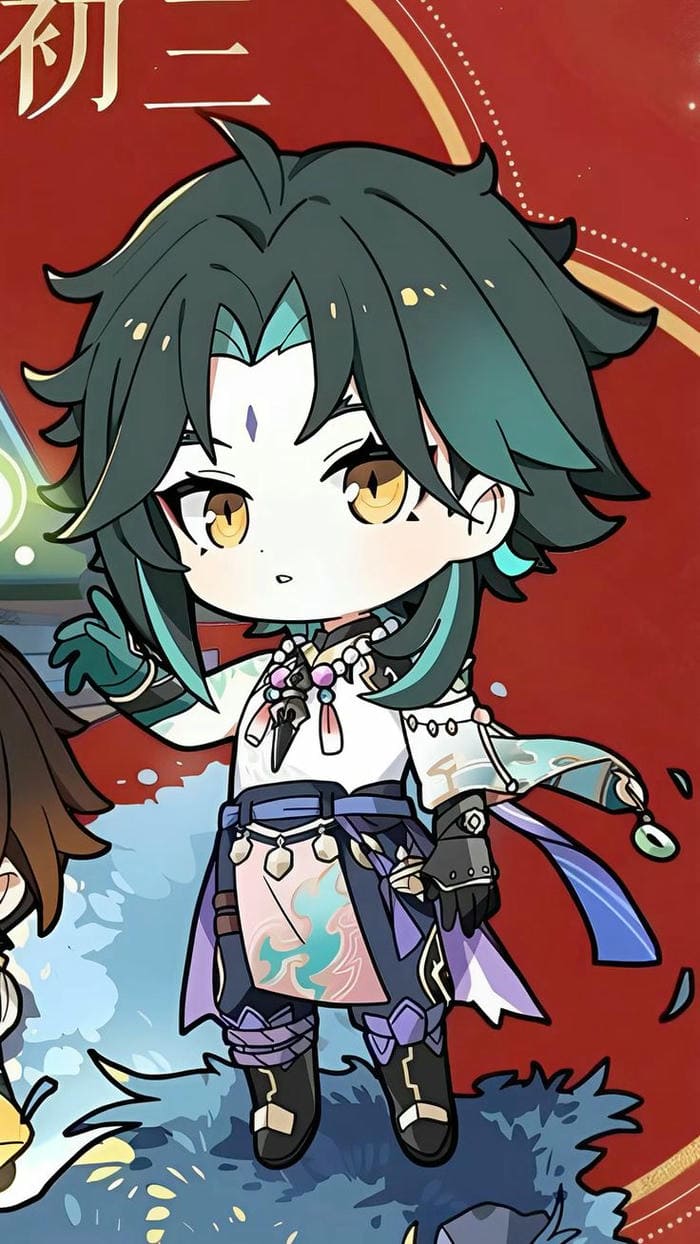 Ảnh Xiao chibi cute