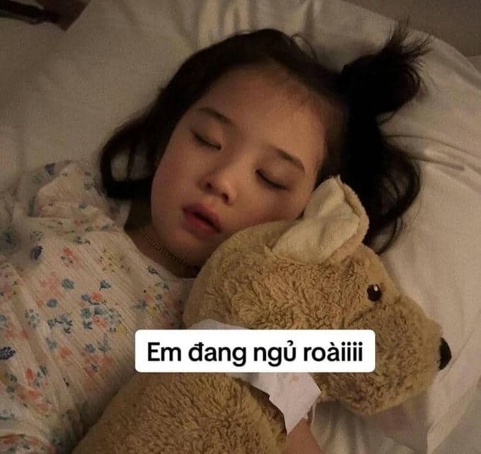 Ảnh buồn ngủ meme