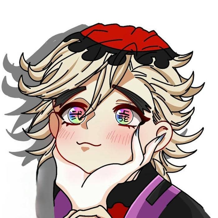 Ảnh Douma chibi dễ thương: Fanart chất lượng từ thế giới Kimetsu 1 Ảnh chibi Douma biểu cảm đáng yêu