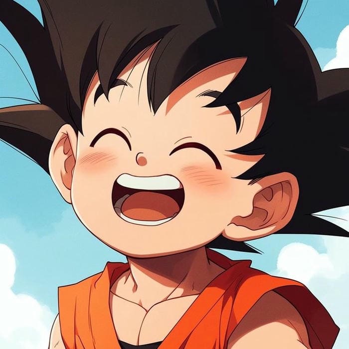 Goku Chibi – Khi Chiến Binh Saiyan Cũng Muốn Làm Idol Cute 1 Ảnh chibi Goku biểu cảm tươi cười siêu đáng yêu