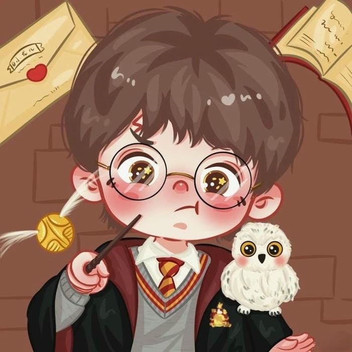 Bộ sưu tập 987+ hình ảnh Harry Potter chibi cute đẹp nhất 1 Ảnh chibi Harry Potter biểu cảm tức giận siêu đáng yêu