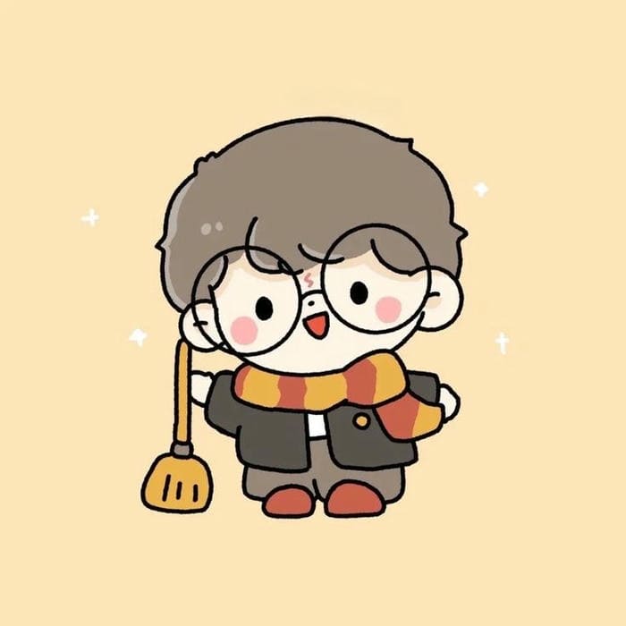 Bộ sưu tập 987+ hình ảnh Harry Potter chibi cute đẹp nhất 2 Ảnh chibi Harry Potter đơn giản đáng yêu