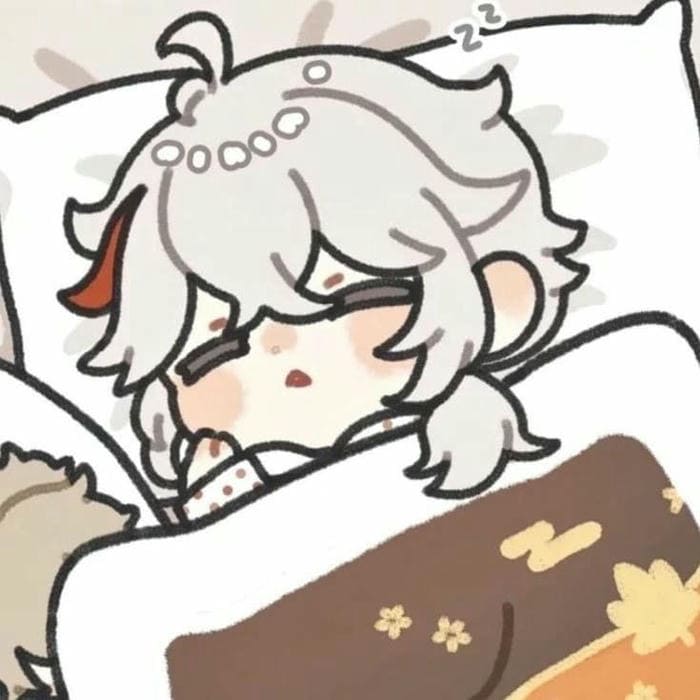 Gợi ý 999+ hình Kazuha chibi cute dễ vẽ làm ảnh nền 9 Ảnh chibi Kazuha nằm ngủ siêu đáng yêu