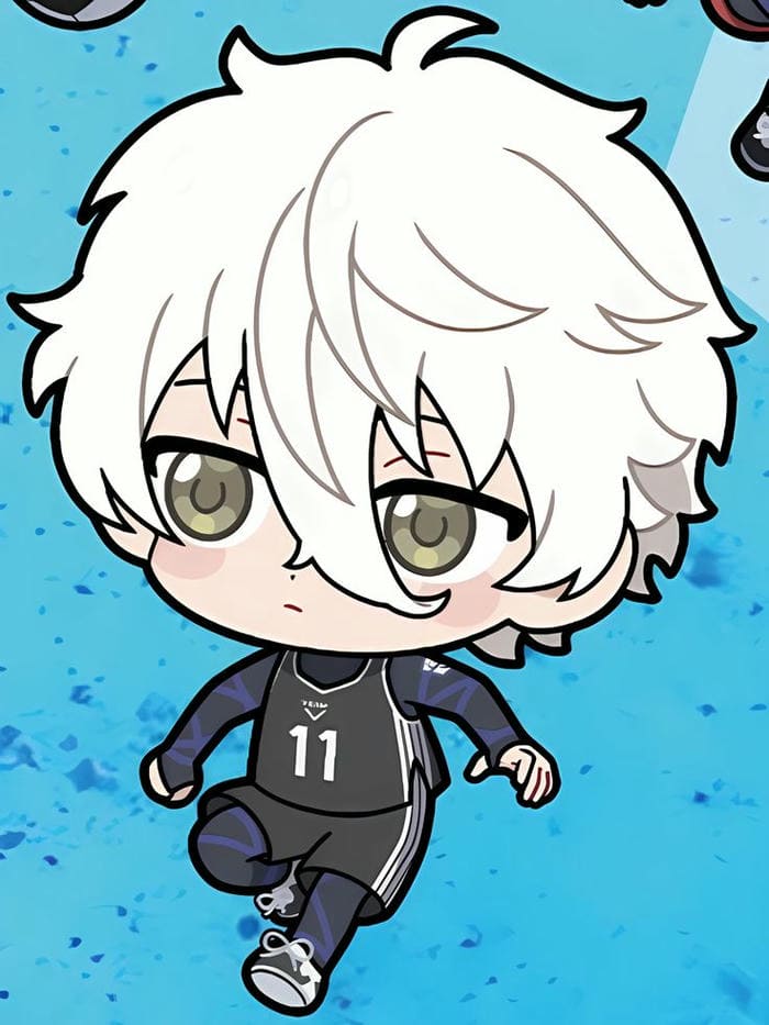 Ảnh Nagi Chibi – Thiên Tài Lười Biếng Trong Hình Hài Dễ Thương 3 Ảnh chibi Nagi blue lock siêu dễ thương