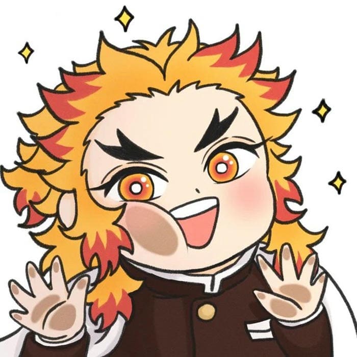 Rengoku Chibi – Dễ Thương Như Cái Cách Anh Ăn Đồ Nướng 6 Ảnh chibi Rengoku siêu đáng yêu