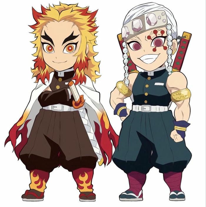 Rengoku Chibi – Dễ Thương Như Cái Cách Anh Ăn Đồ Nướng 7 Ảnh chibi Rengoku và Tengen
