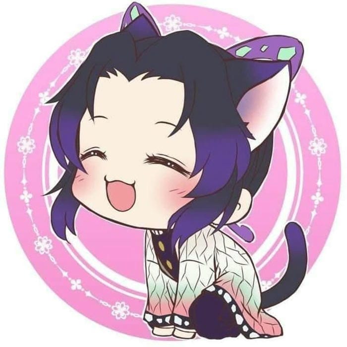 Shinobu Chibi Cute – Khi Nụ Cười Dịu Dàng Gây Sát Thương Gấp Đôi 6 Ảnh chibi Shinobu mèo con đáng yêu