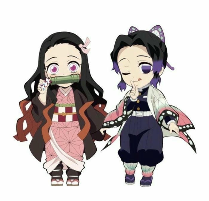 Shinobu Chibi Cute – Khi Nụ Cười Dịu Dàng Gây Sát Thương Gấp Đôi 8 Ảnh chibi Shinobu và Nezuko