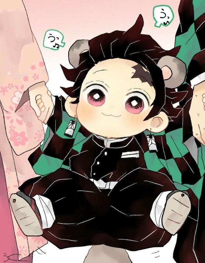 100+ Hình Tanjirō Chibi Dễ Thương – Bộ Sưu Tập Avatar Ngầu Cho Fan Kimetsu 5 Ảnh chibi Tanjiro baby đáng yêu