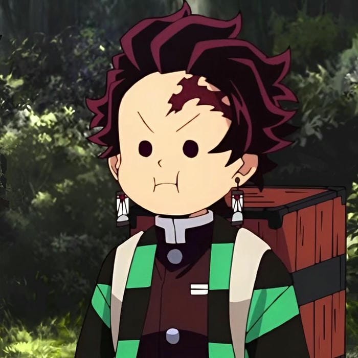 100+ Hình Tanjirō Chibi Dễ Thương – Bộ Sưu Tập Avatar Ngầu Cho Fan Kimetsu 2 Ảnh chibi Tanjiro biểu cảm giận dỗi đáng yêu
