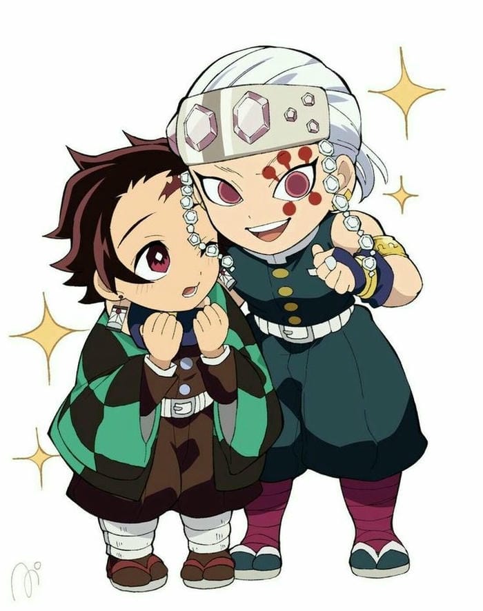100+ Hình Tanjirō Chibi Dễ Thương – Bộ Sưu Tập Avatar Ngầu Cho Fan Kimetsu 6 Ảnh chibi Tanjiro và Tengen