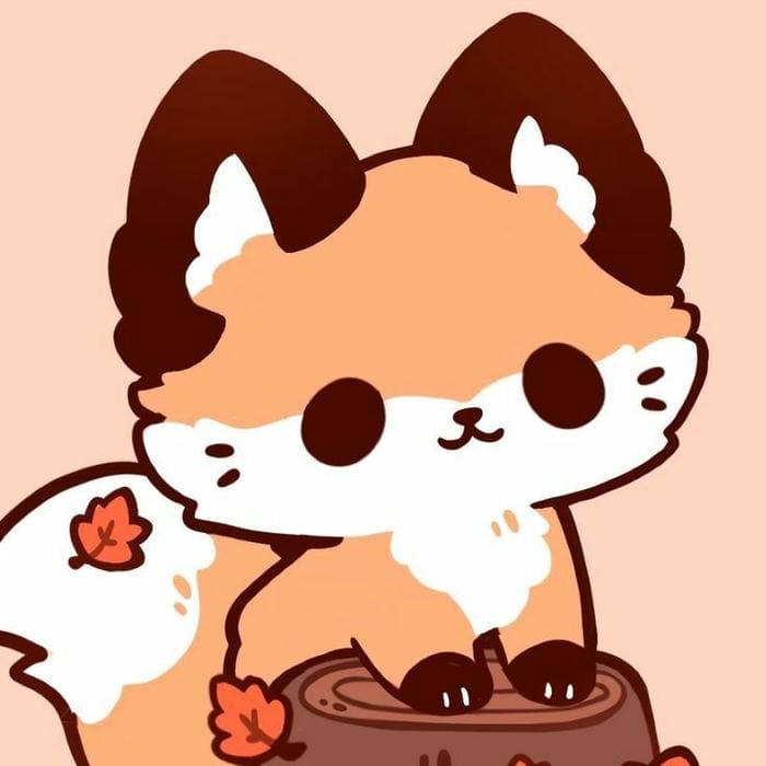 Ảnh chibi cáo đáng yêu