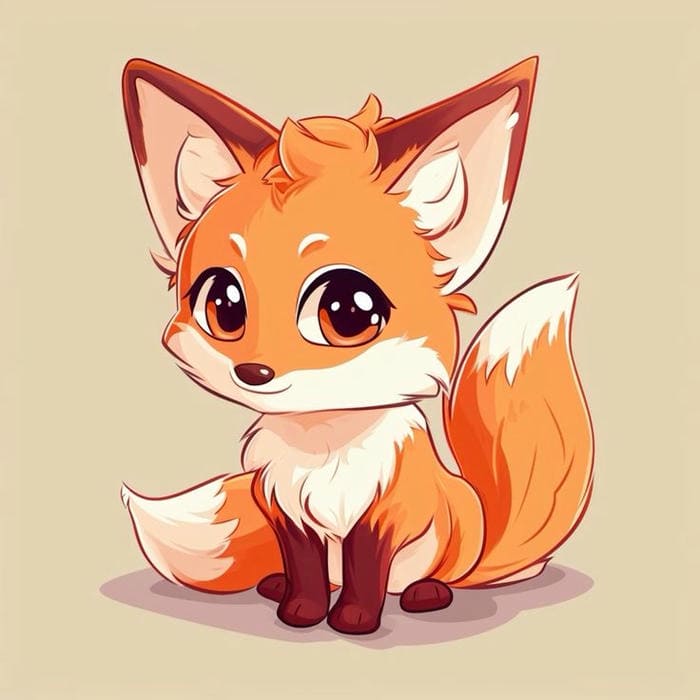 Ảnh chibi cáo nhỏ