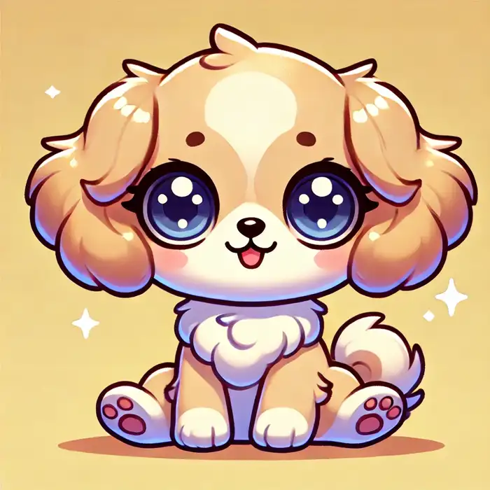 99+ Hình Nền Chó Chibi Cute – Tải Miễn Phí Chất Lượng Cao 7 Ảnh chibi chó con đơn giản, dễ thương