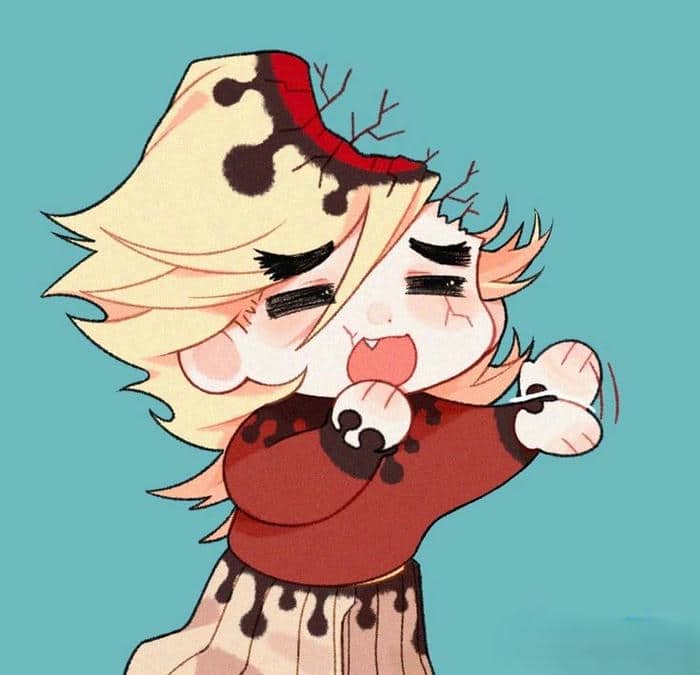 Ảnh Douma chibi dễ thương: Fanart chất lượng từ thế giới Kimetsu 13 Ảnh chibi hình Douma