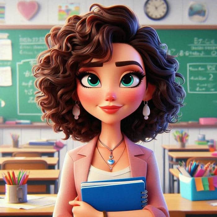 Cô giáo chibi dễ vẽ: Hình ảnh ngộ nghĩnh cho bé và phụ huynh 17 Ảnh chibi hình cô giáo