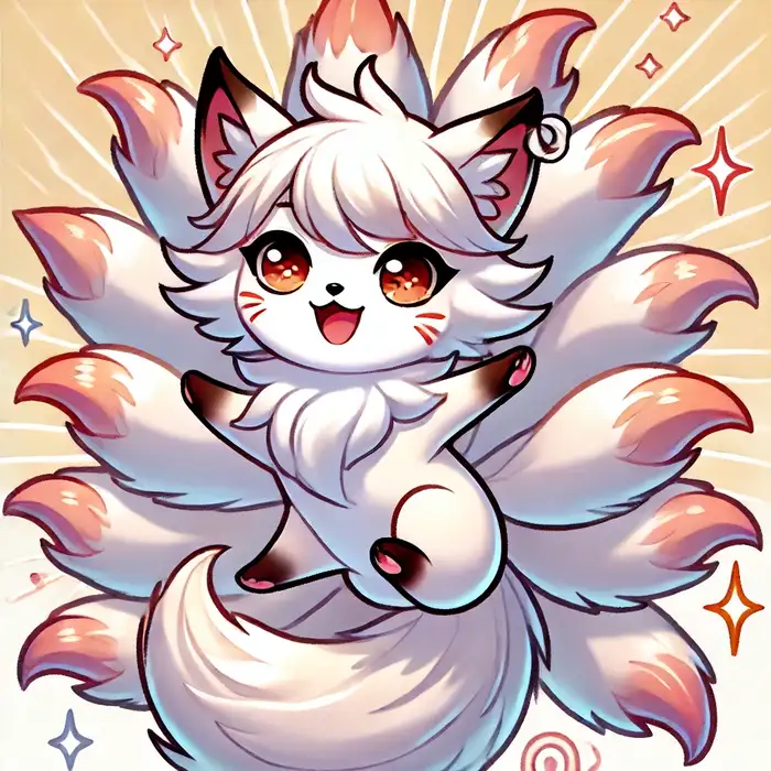 Top 110+ ảnh hồ ly chibi cute đáng yêu làm avatar đẹp 6 Ảnh chibi hồ ly tinh nghịch, đáng yêu