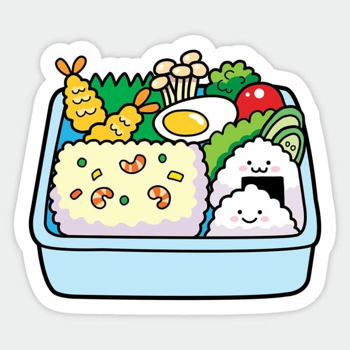 Ảnh đồ ăn hình hộp cơm bento