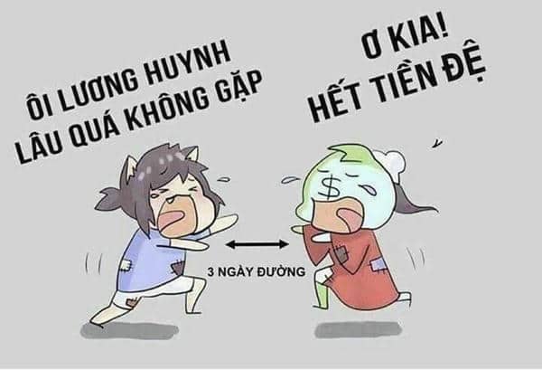 Tổng hợp 987+ hình ảnh meme hết tiền hài hước & vui nhộn 2 Ảnh hết tiền meme hài hước