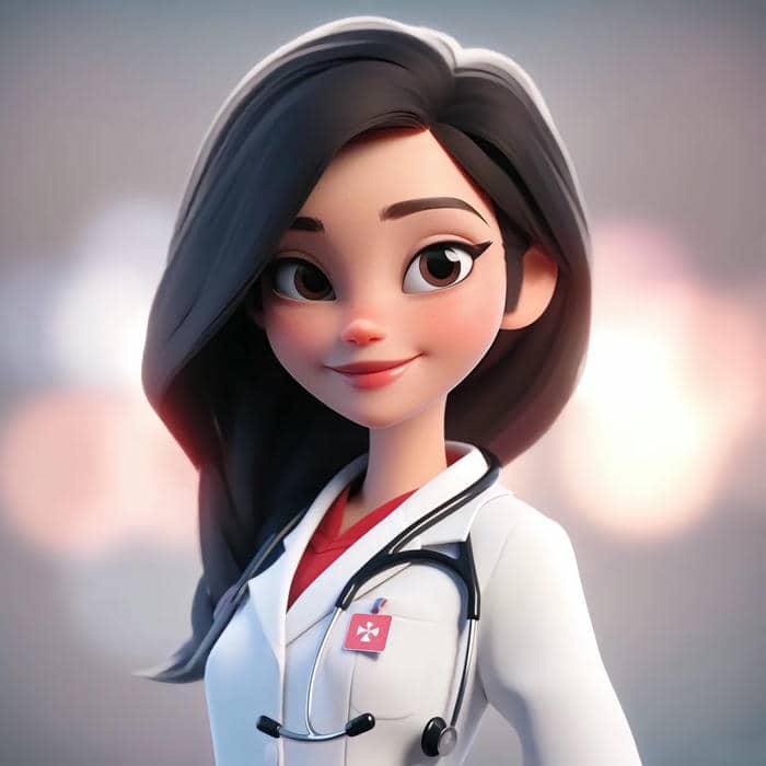 Chibi bác sĩ dễ thương: Vẻ đẹp nhỏ bé cho sự cống hiến lớn lao 7 Ảnh hình chibi bác sĩ nữ