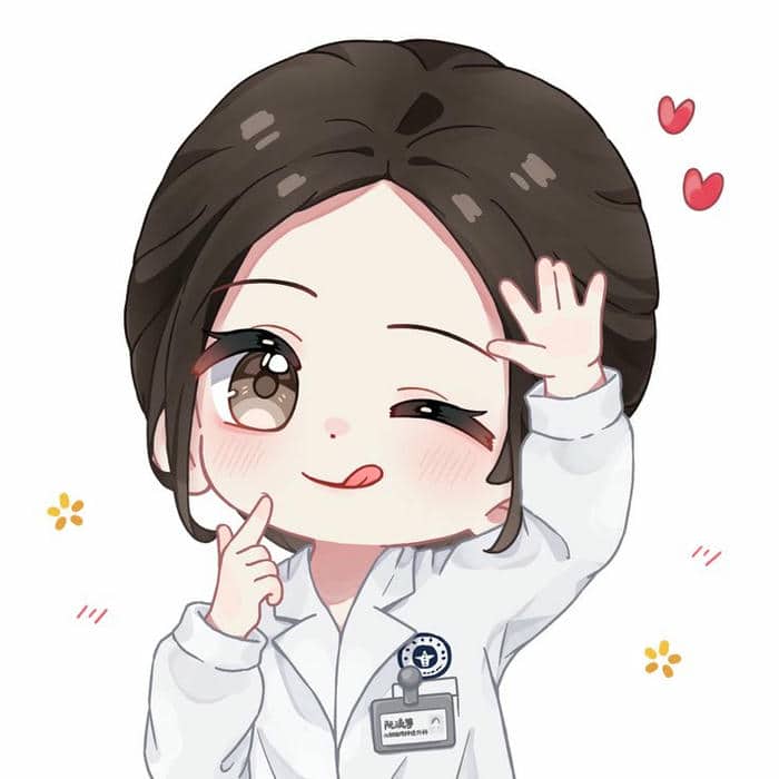 Chibi bác sĩ dễ thương: Vẻ đẹp nhỏ bé cho sự cống hiến lớn lao 5 Ảnh hình chibi nữ bác sĩ siêu cute