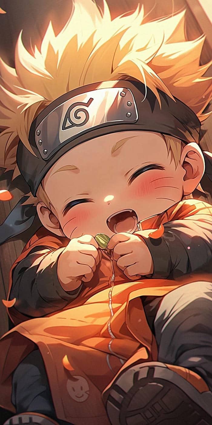 Naruto chibi: Khi Hokage tương lai cũng hóa "bé xíu đáng yêu" 5 Ảnh hình nền Naruto chibi đáng yêu