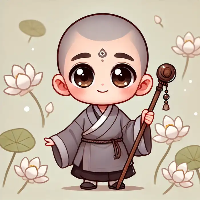 Gặp Lại Tuổi Thơ Qua 99+ Hình Ảnh Chú Tiểu Chibi Dễ Thương 24 Ảnh hòa thượng hình chú tiểu chibi đơn giản