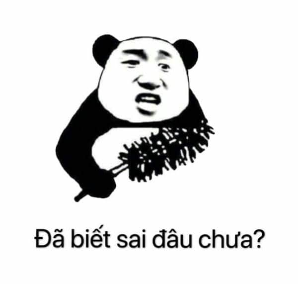 Ảnh meme dọa đánh