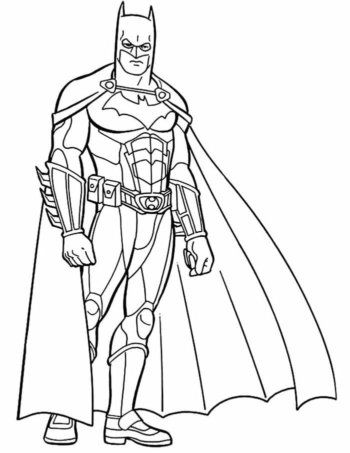 Tổng hợp 1001+ tranh tô màu Batman cho bé học vẽ 3 Ảnh tranh tô màu siêu nhân người dơi cool ngầu