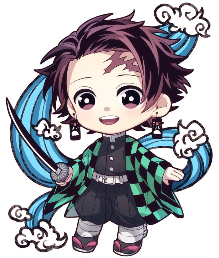100+ Hình Tanjirō Chibi Dễ Thương – Bộ Sưu Tập Avatar Ngầu Cho Fan Kimetsu 8 Ảnh vẽ chibi Tanjiro đơn giản, dễ thương