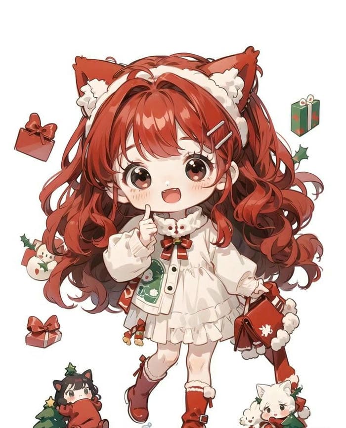 99+ Ảnh Bé Gái Chibi Cực Cute – Hình Nền & Avatar Ngọt Ngào Dễ Thương 26 Bé gái chibi mèo nhỏ đáng yêu