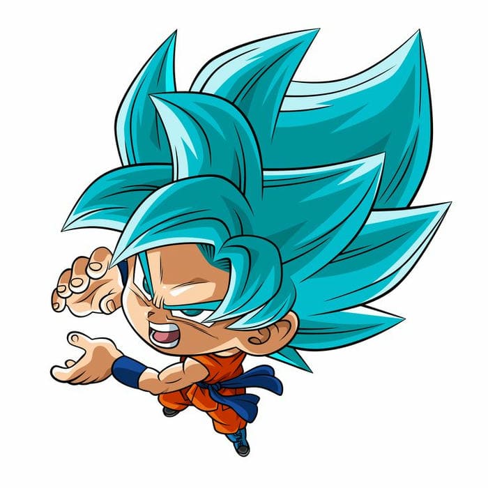 Goku Chibi – Khi Chiến Binh Saiyan Cũng Muốn Làm Idol Cute 4 Chibi Goku bản năng vô cực