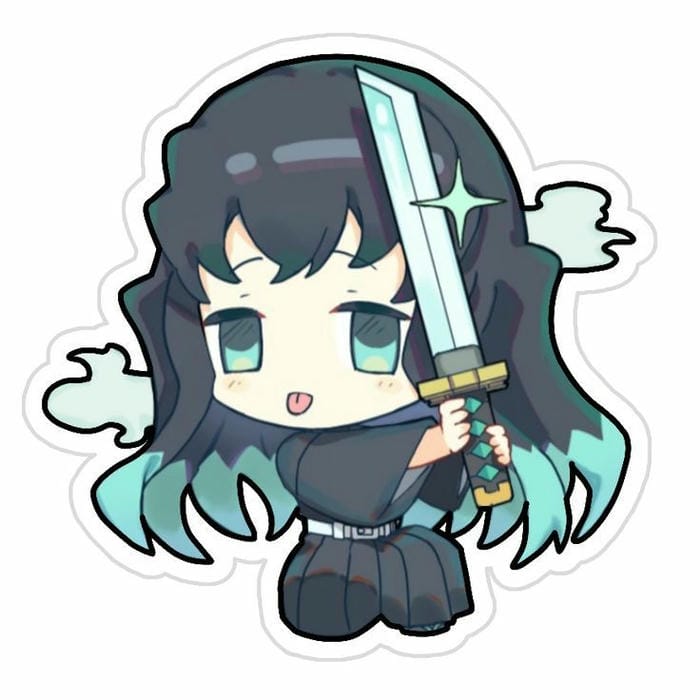 Muichirou Chibi: Khi Lạnh Lùng Cũng Có Thể Khiến Tim Tan Chảy 10 Chibi Muichirou biểu cảm hài hước, đáng yêu