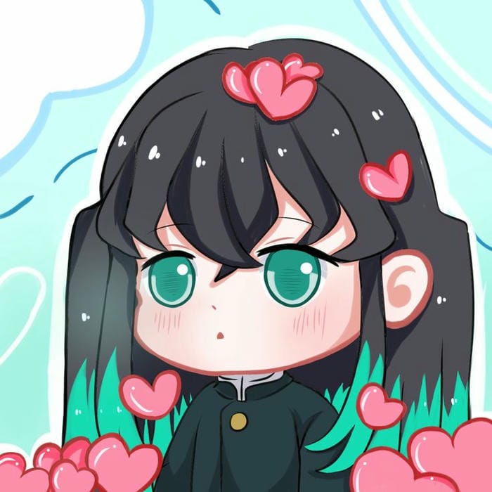 Muichirou Chibi: Khi Lạnh Lùng Cũng Có Thể Khiến Tim Tan Chảy 12 Chibi Muichirou đơn giản, dễ thương