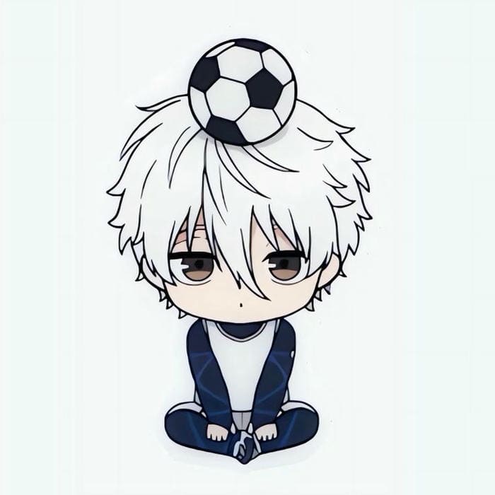 Chibi Nagi Seishiro blue lock siêu đáng yêu