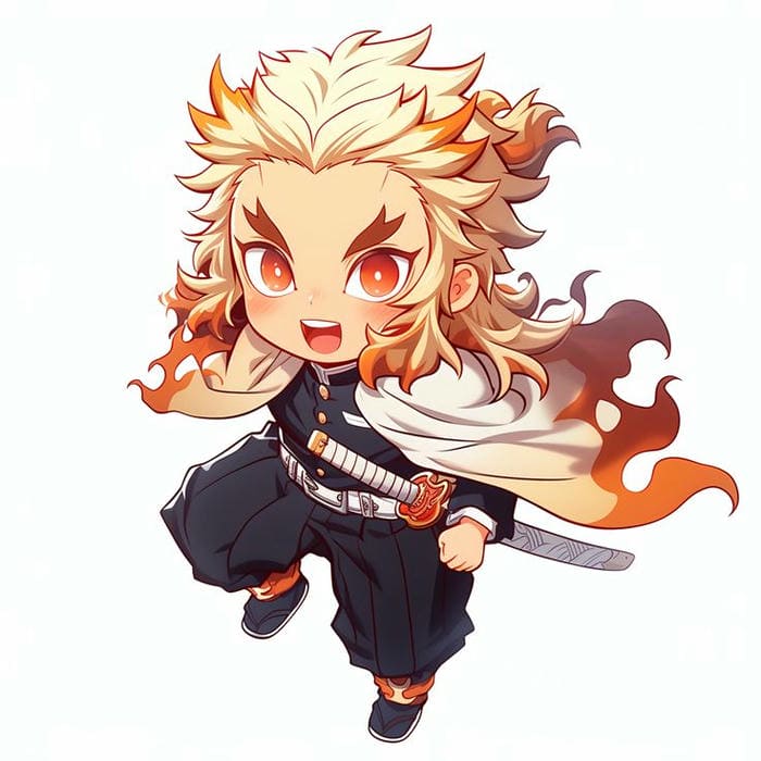 Rengoku Chibi – Dễ Thương Như Cái Cách Anh Ăn Đồ Nướng 5 Chibi Rengoku siêu đnág yêu