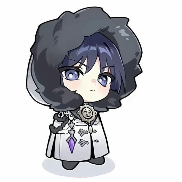 Ảnh Wanderer Chibi Cute Genshin Impact Dễ Thương Nhất 2025 9 Chibi Wanderer đáng yêu