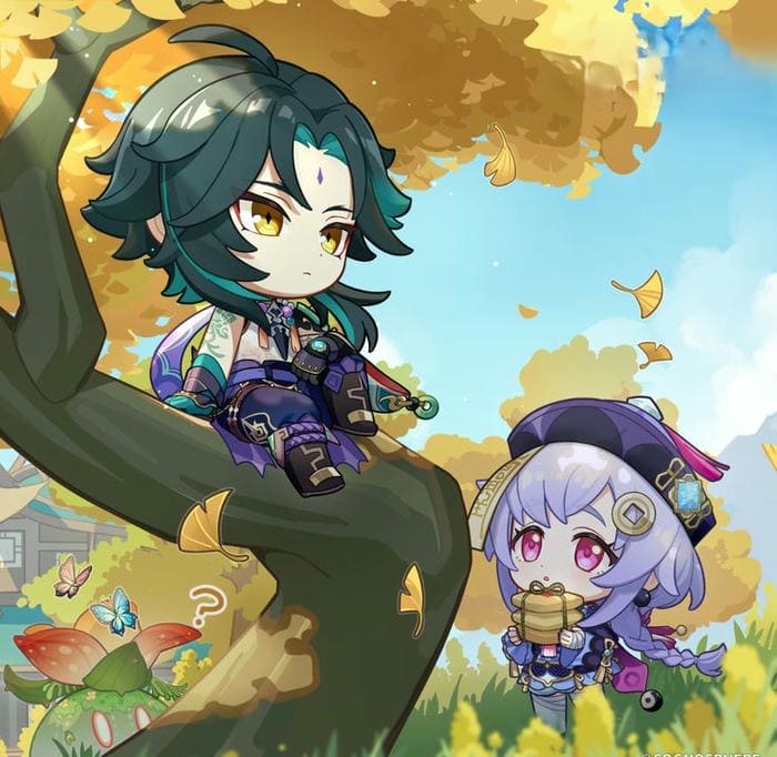 Chibi Xiao siêu đáng yêu
