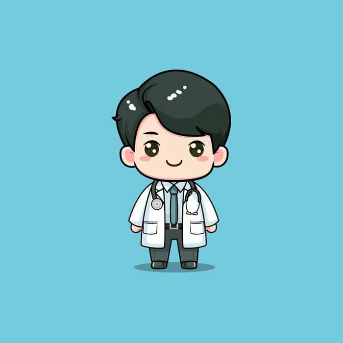 Chibi bác sĩ dễ thương: Vẻ đẹp nhỏ bé cho sự cống hiến lớn lao 13 Chibi bác sĩ siêu đáng yêu