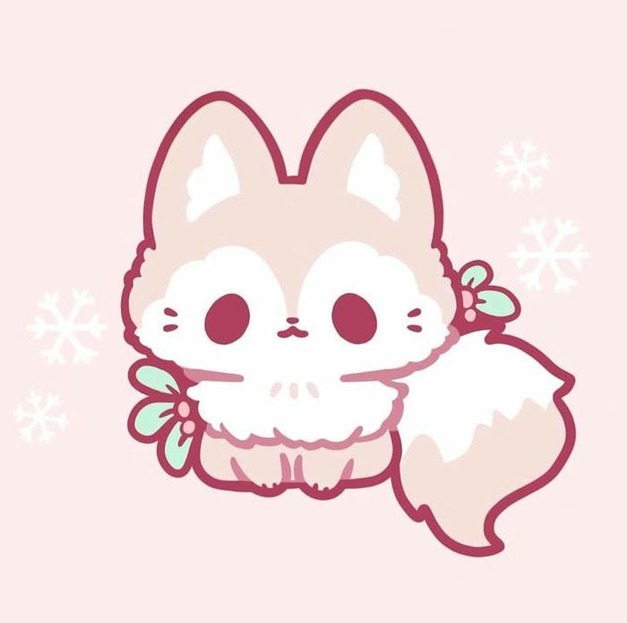 Chibi cáo nhỏ đáng yêu