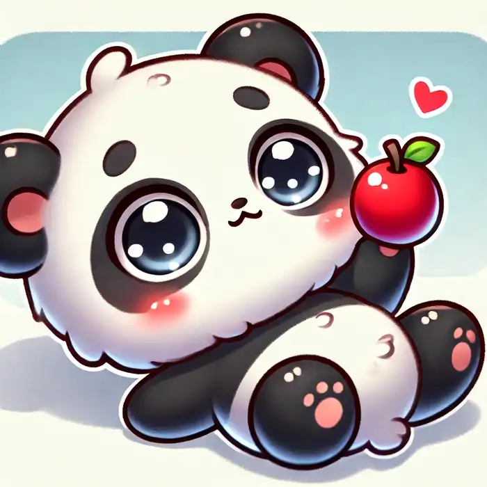 Nhìn Gấu Trúc Chibi Mà Tự Dưng Muốn... Ôm Một Cái! 10 Chibi gấu trúc dễ thương