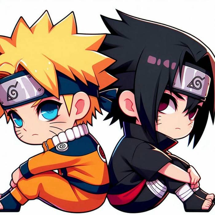 Naruto chibi: Khi Hokage tương lai cũng hóa "bé xíu đáng yêu" 9 Chibi hình Naruto cute đáng yêu
