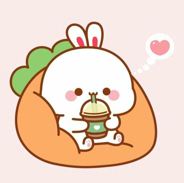 Tổng hợp 299 ảnh thỏ chibi cute, tải miễn phí cho điện thoại 9 Chibi thỏ con đáng yêu