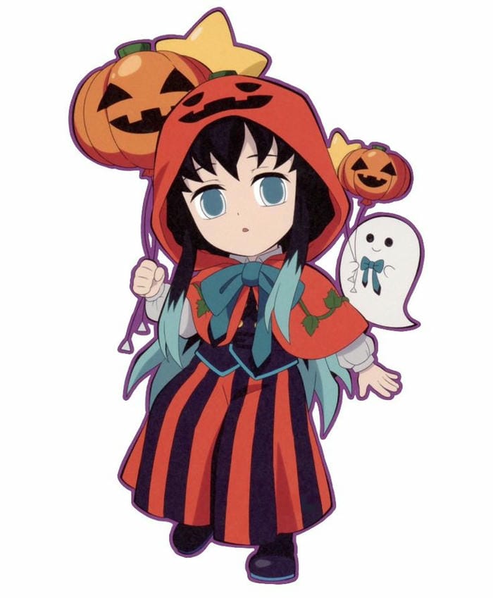 Muichirou Chibi: Khi Lạnh Lùng Cũng Có Thể Khiến Tim Tan Chảy 17 Chibu Muichirou hóa trang halloween