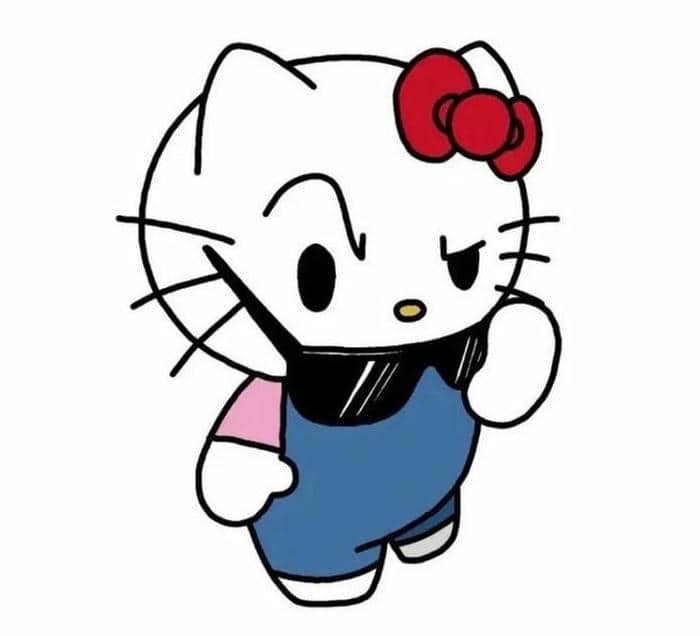 Tổng hợp 87+ hình ảnh Hello Kitty meme dễ thương 17 Hello Kitty meme ngầu