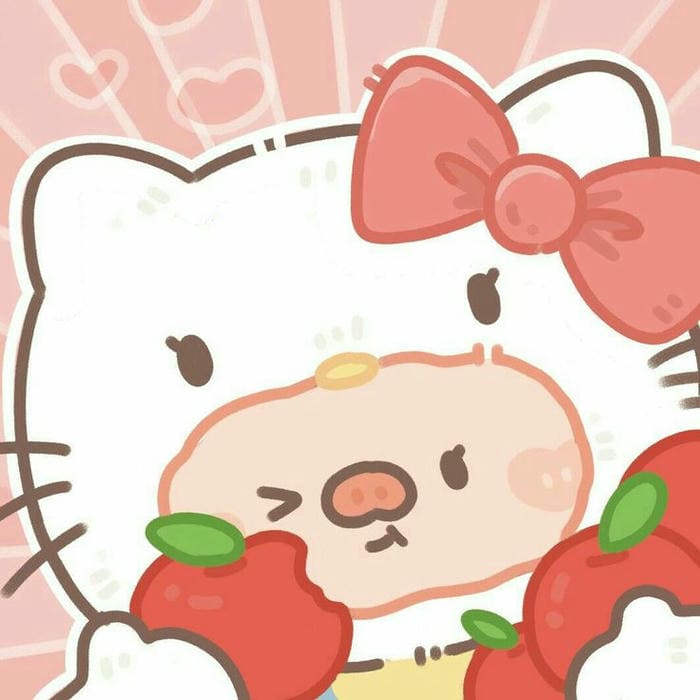 Tổng hợp 89+ hình nền heo chibi hồng cute siêu dễ thương 22 Heo hồng chibi hóa trang mèo Kitty siêu đáng yêu