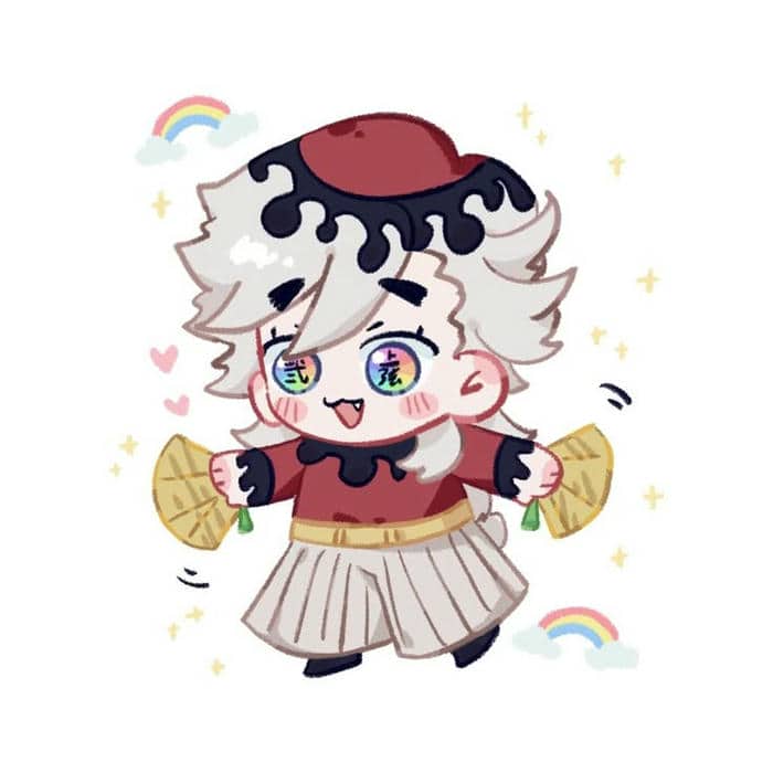 Ảnh Douma chibi dễ thương: Fanart chất lượng từ thế giới Kimetsu 31 Hình Douma chibi siêu dễ thương