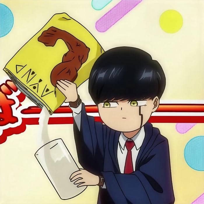 Hình Mashle chibi cute